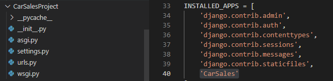 Django MySQL - Settings
